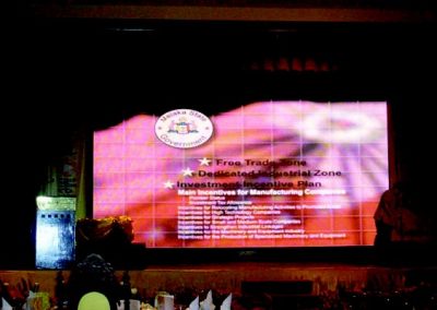 RENTAL LED DISPLAY INDOOR FOR CHIEF MINISTER INDUSTRY EXCELLENCE AWARD 2012 @ MELAKA