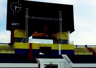 RENTAL LED DISPLAY OUTDOOR FOR MSSM TRACK AND FIELD CHAMPIONSHIP 2012 @ PERLIS
