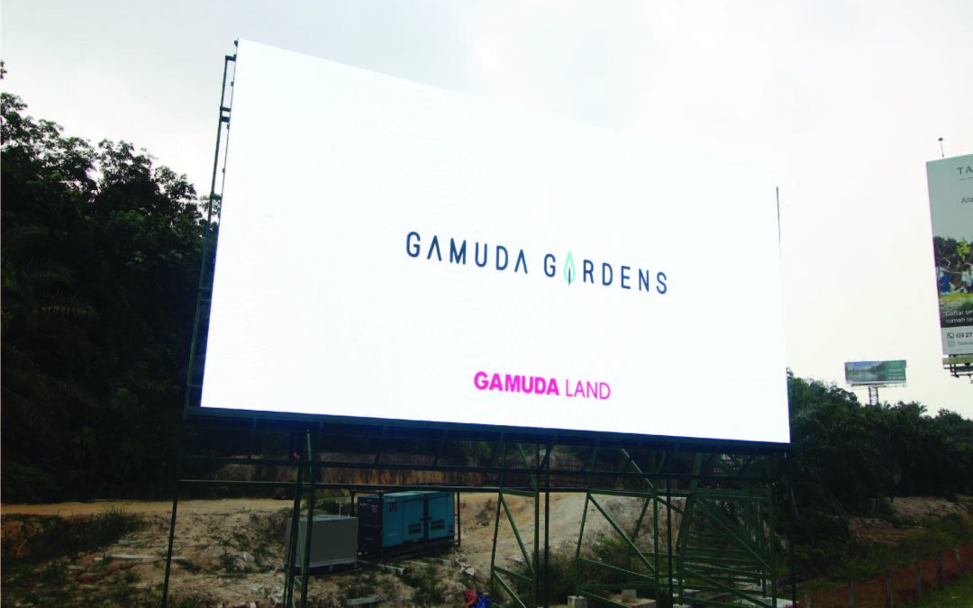 GAMUDA GARDENS LED BILLLBOARD