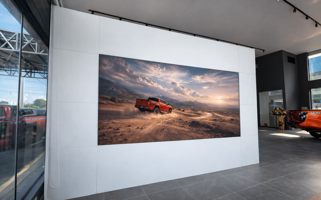 INDOOR LED DISPLAY @ ISUZU MELAKA