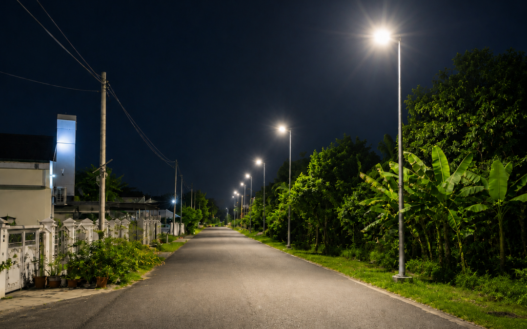 LED SOLAR STREETLIGHT @ KAWASAN PERUMAHAN GUA MUSANG, KELANTAN