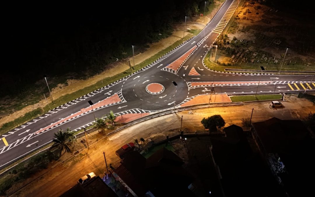 LED SOLAR STREET LIGHT @ JALAN BEMBAN – SERKAM MELAKA