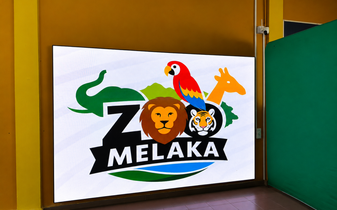 P1.86 Indoor LED Display at Fodegraf, Zoo Melaka