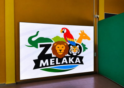 P1.86 Indoor LED Display at Fodegraf, Zoo Melaka