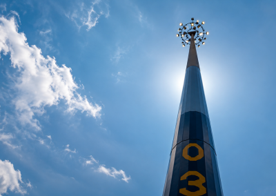 Smart High Mast Lighting at Johor Port