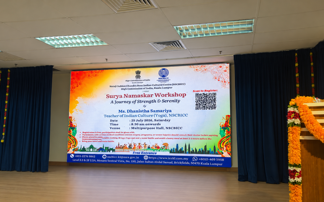 P2.5 Indoor LED Display at NSCBICC, Kuala Lumpur