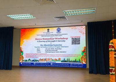 P2.5 Indoor LED Display at NSCBICC, Kuala Lumpur
