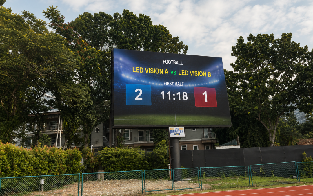 P10 Outdoor LED Display at KL International School