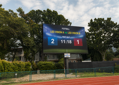 P10 Outdoor LED Display at KL International School