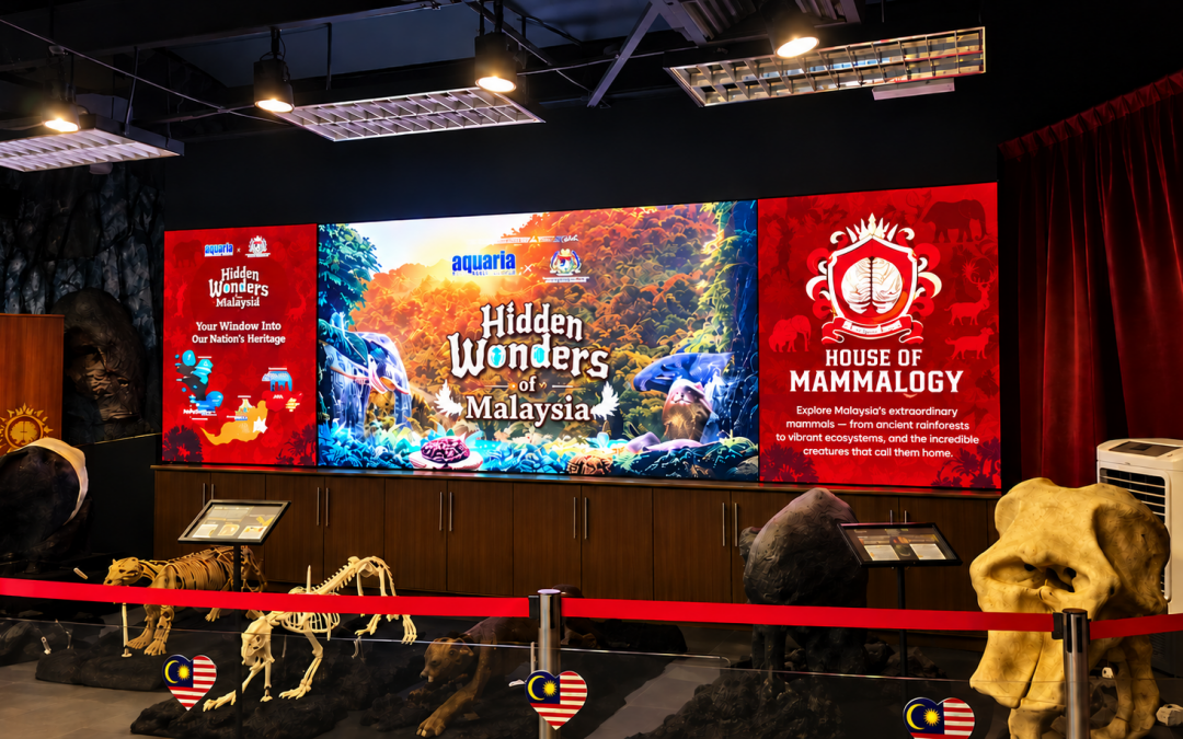 P2.5 Indoor LED Display at Aquaria KLCC