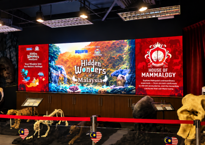 P2.5 Indoor LED Display at Aquaria KLCC