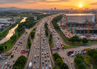 Smart Traffic Light at KESAS HICOM Interchange